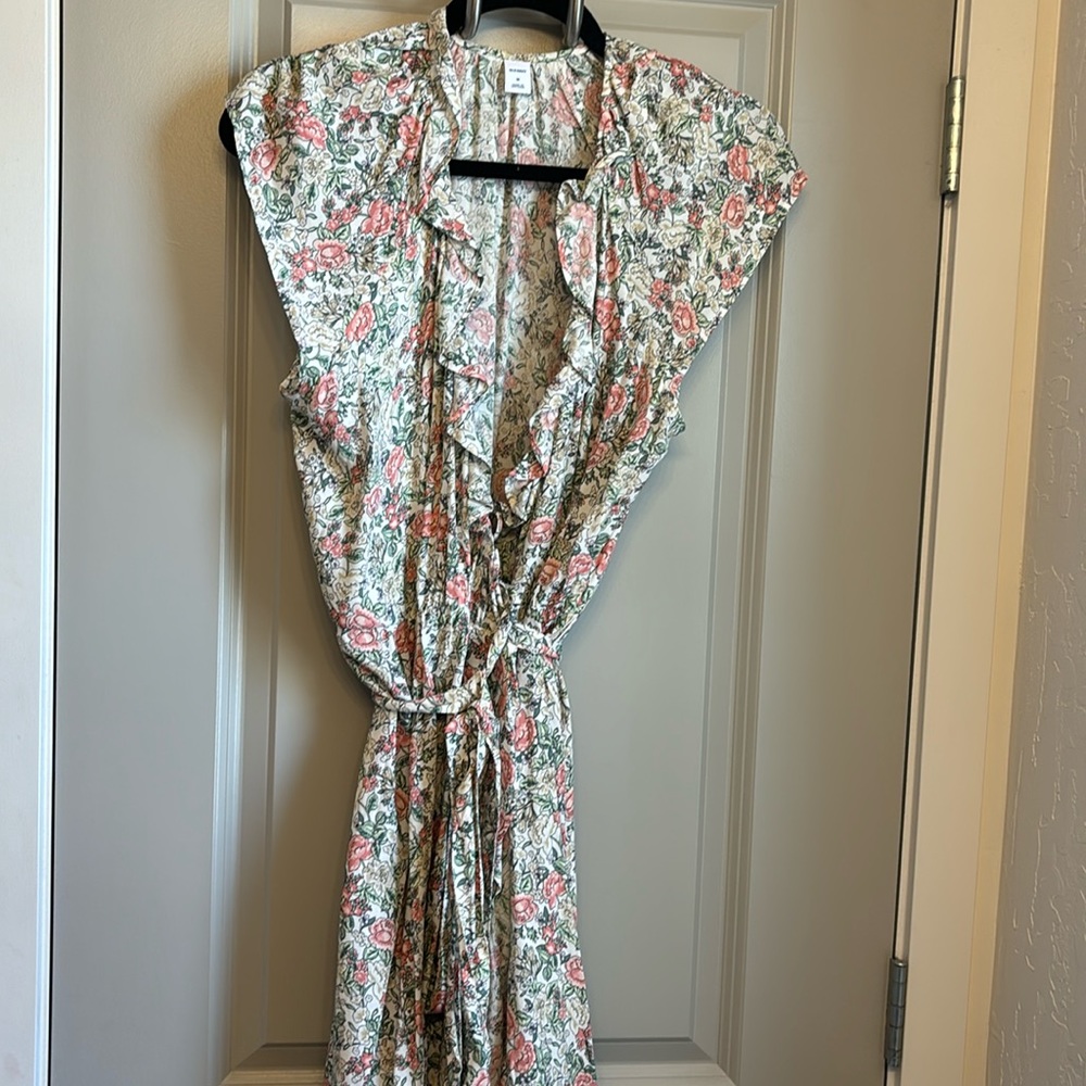 Floral Wrap Dress